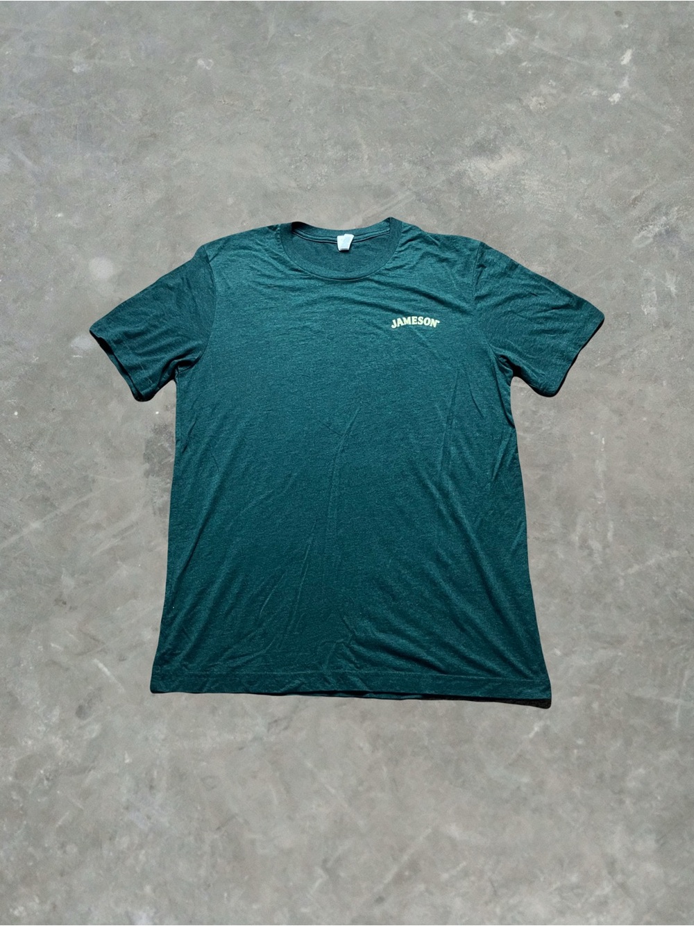 ☀️ Jameson Irish Whiskey Graphic Tee Mens Size Large Green